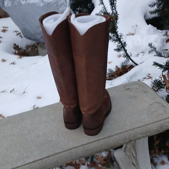 LUCCHESE Tall Riding Boot Sz 9 - Picture 4 of 16